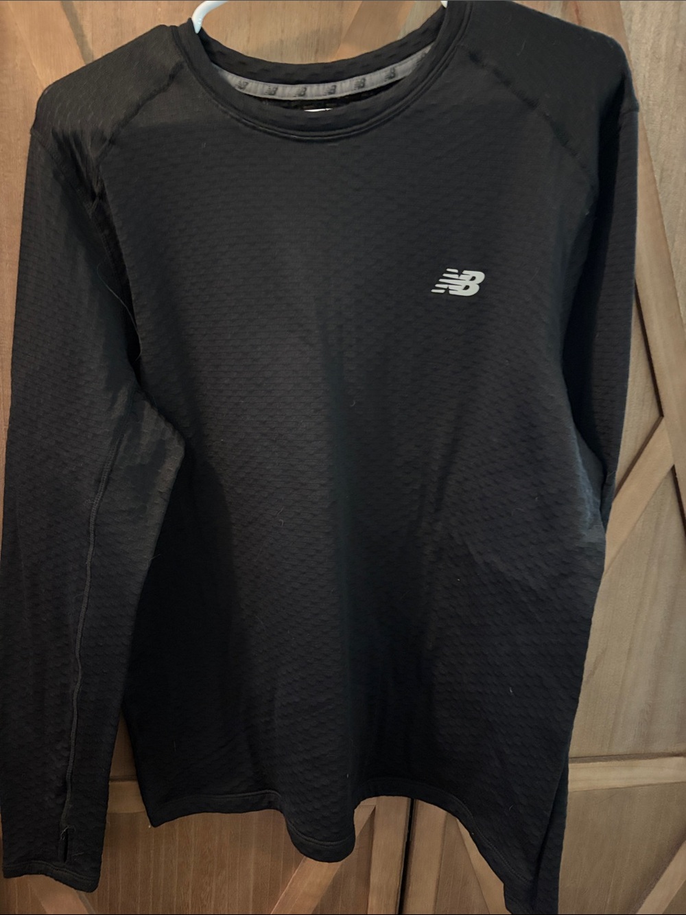 NEW BALANCE Men’s Baselayer 3.0 Grid Fleece Long Sleeve Top - SIZE MEDIUM